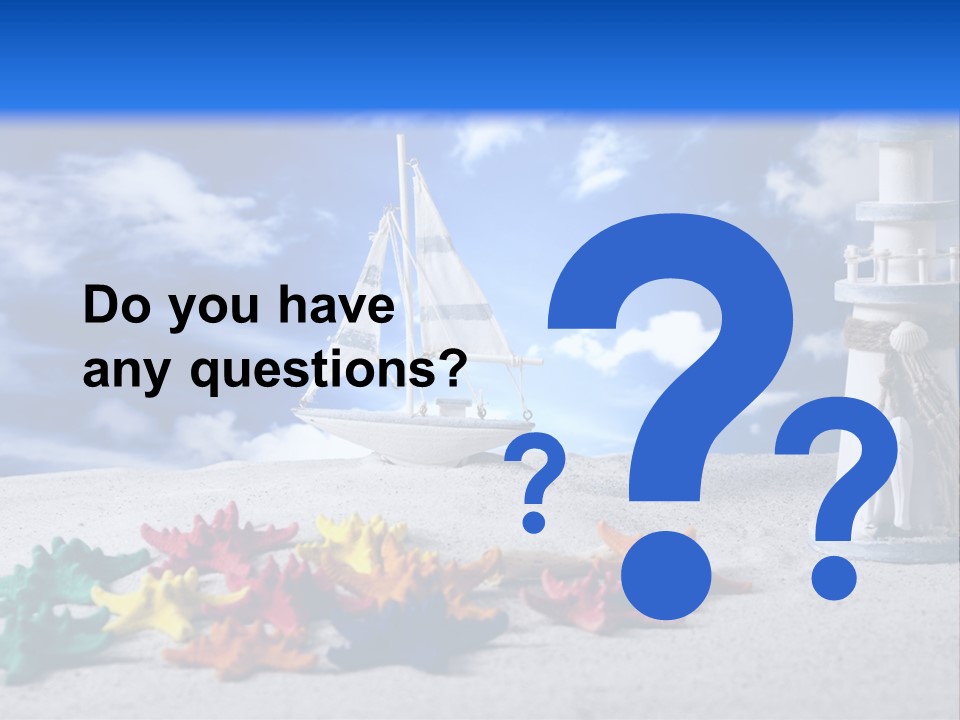 Nature Boat Sign PowerPoint Template