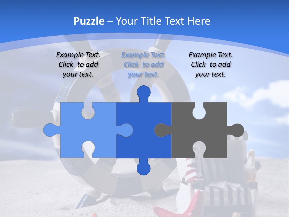 Surface Textured Water PowerPoint Template