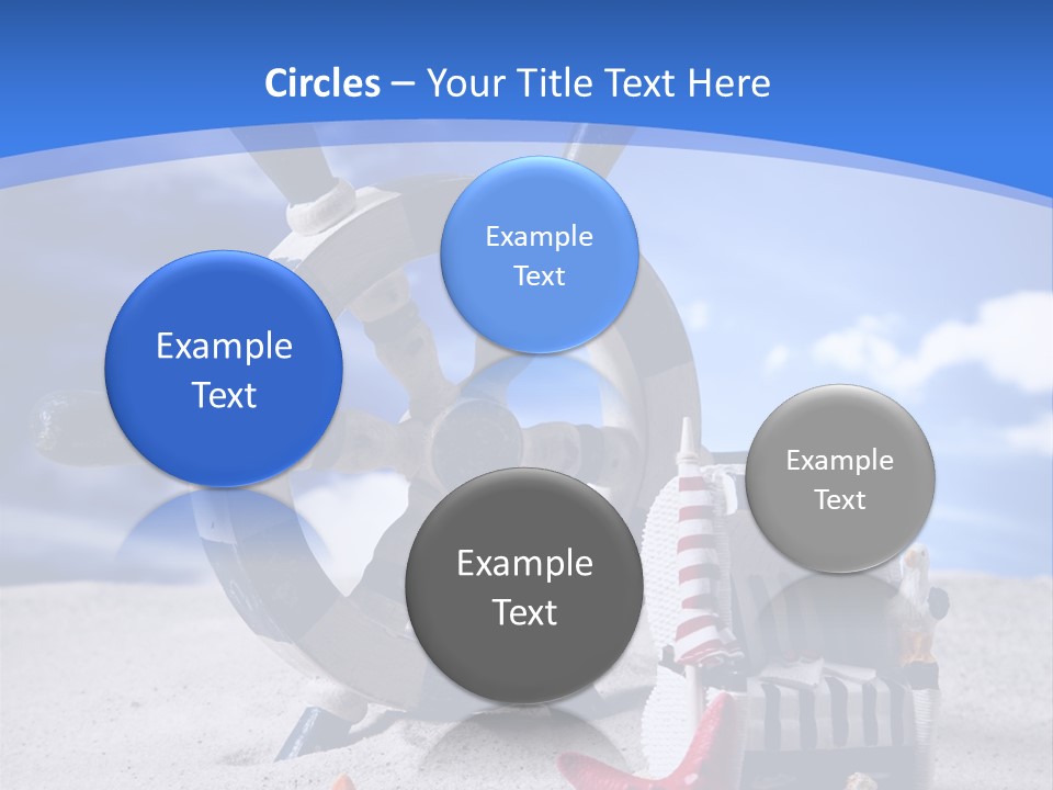 Surface Textured Water PowerPoint Template