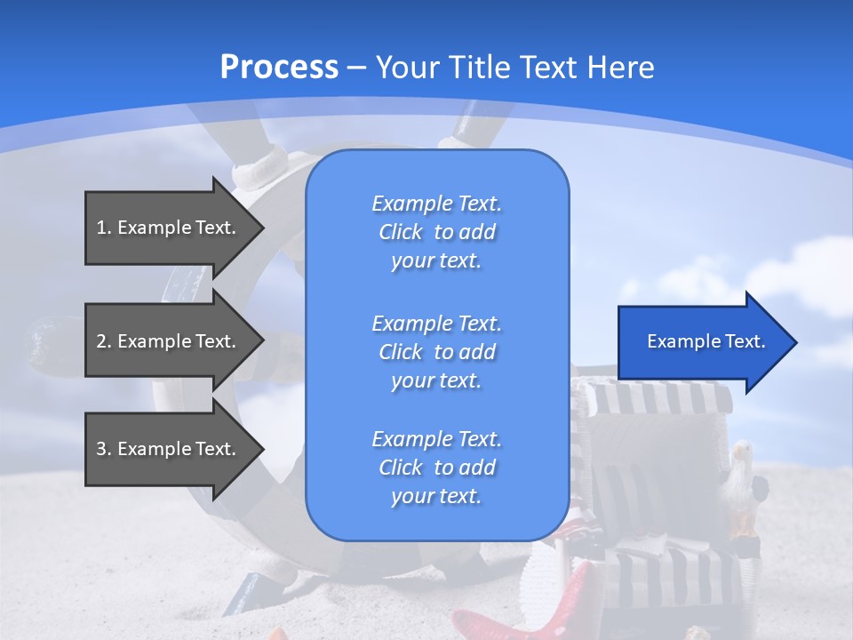 Surface Textured Water PowerPoint Template
