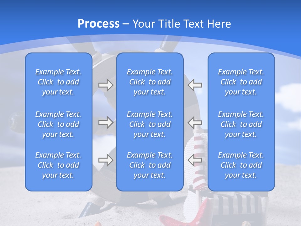 Surface Textured Water PowerPoint Template