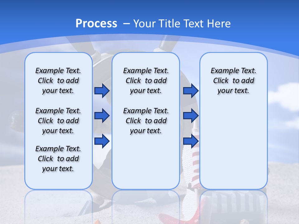 Surface Textured Water PowerPoint Template