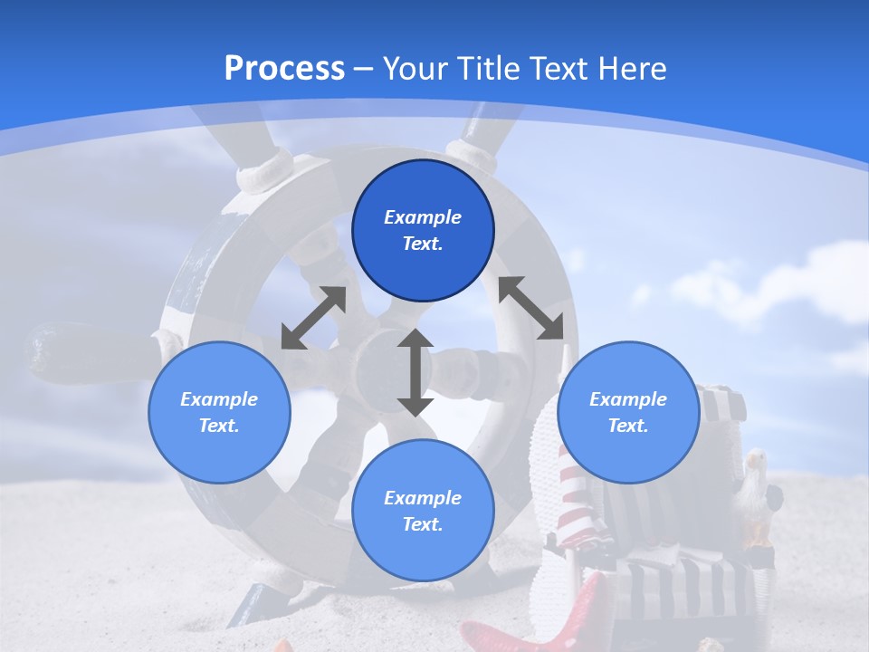 Surface Textured Water PowerPoint Template