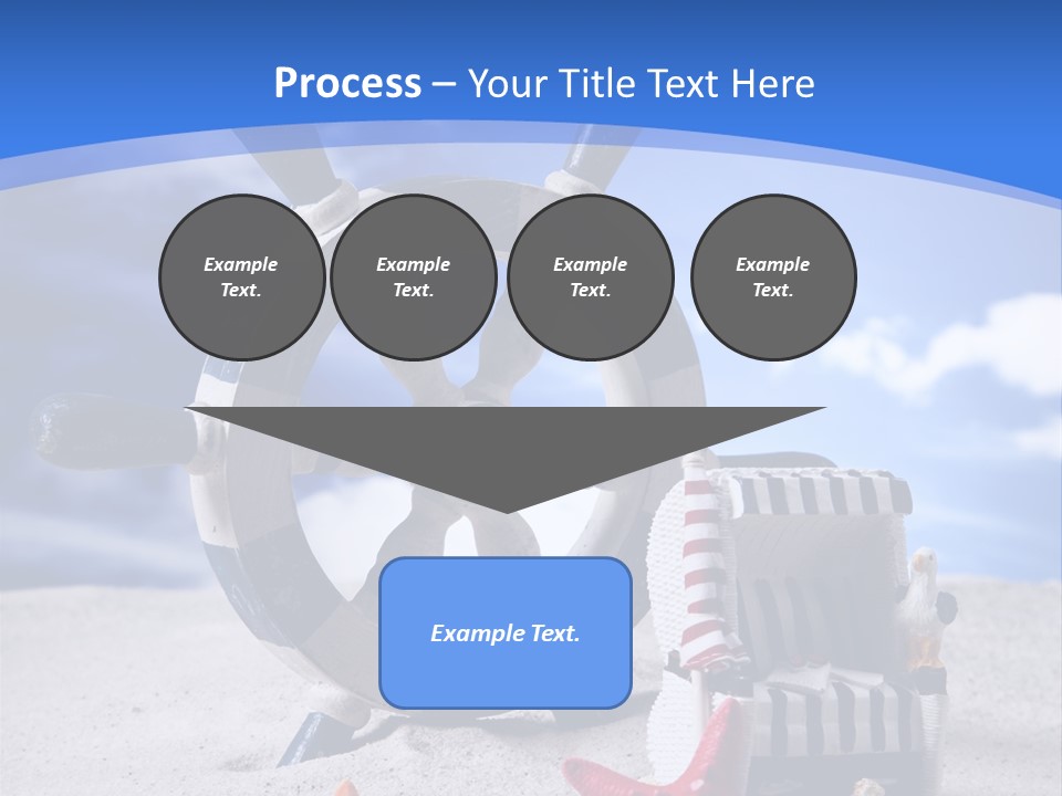 Surface Textured Water PowerPoint Template