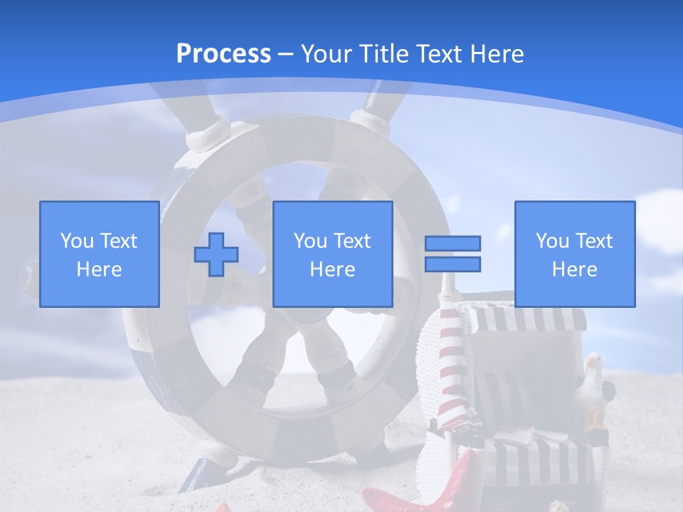 Surface Textured Water PowerPoint Template