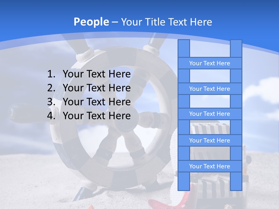 Surface Textured Water PowerPoint Template