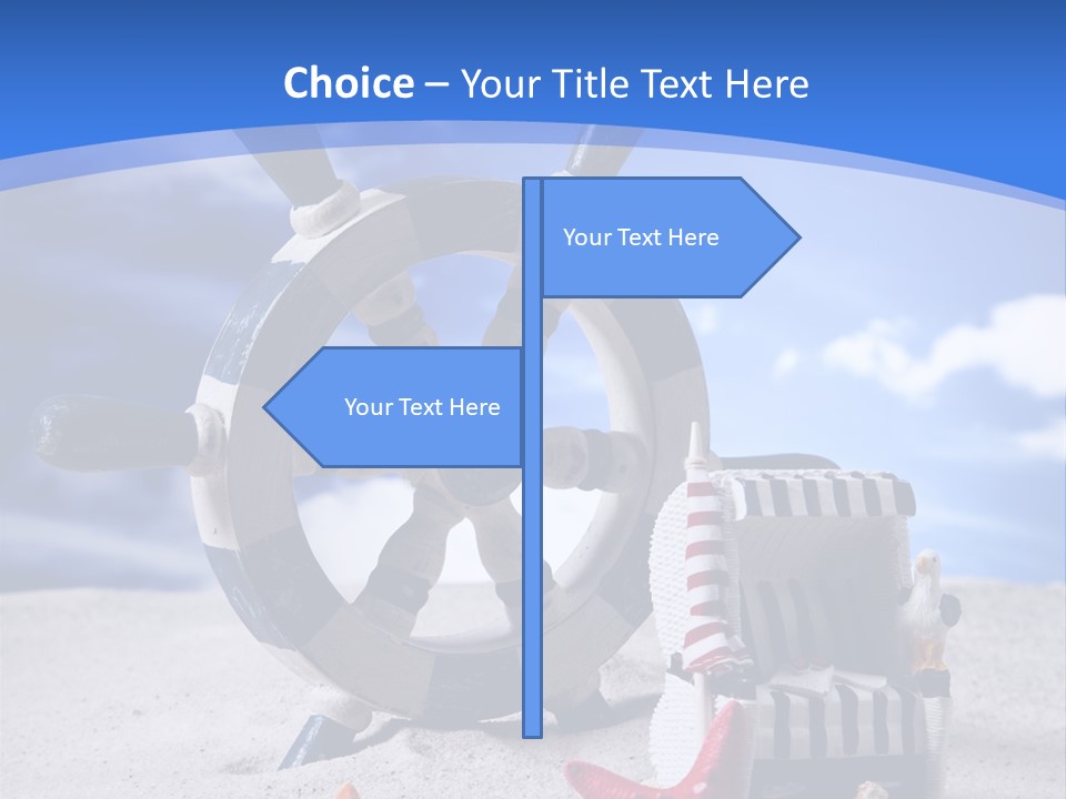 Surface Textured Water PowerPoint Template
