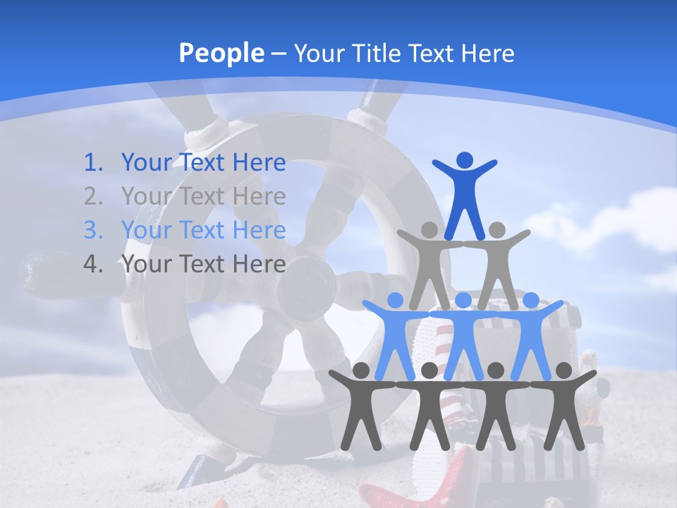 Surface Textured Water PowerPoint Template