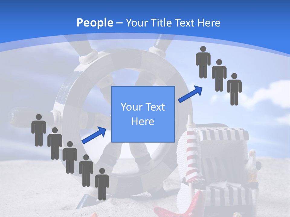 Surface Textured Water PowerPoint Template
