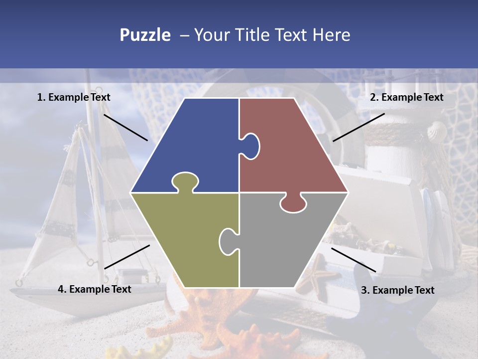 Scene Tranquil Surface PowerPoint Template
