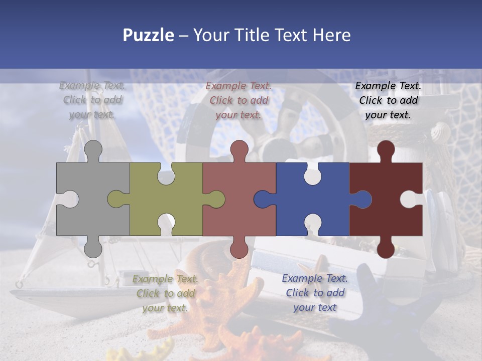 Scene Tranquil Surface PowerPoint Template