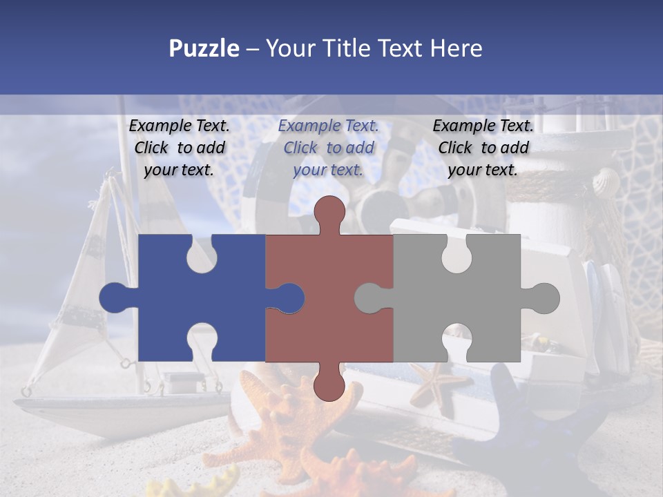 Scene Tranquil Surface PowerPoint Template