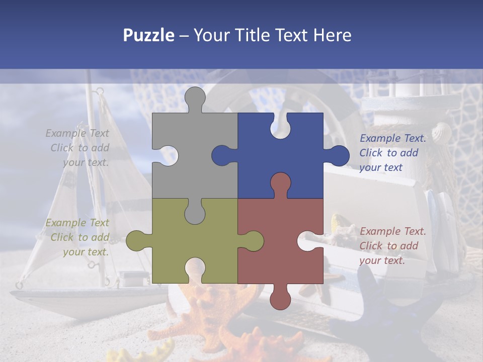 Scene Tranquil Surface PowerPoint Template