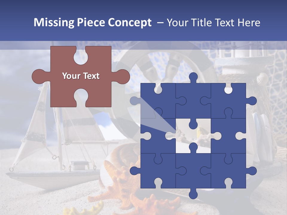 Scene Tranquil Surface PowerPoint Template