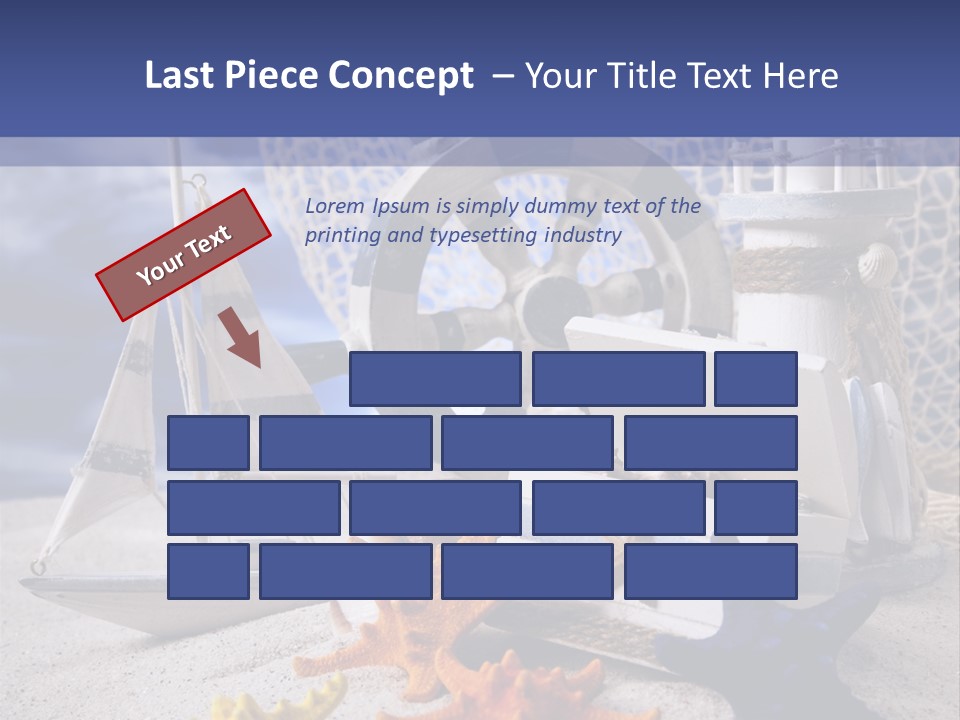 Scene Tranquil Surface PowerPoint Template