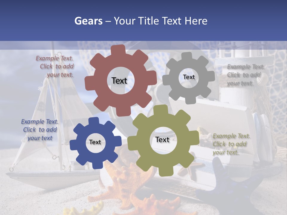 Scene Tranquil Surface PowerPoint Template