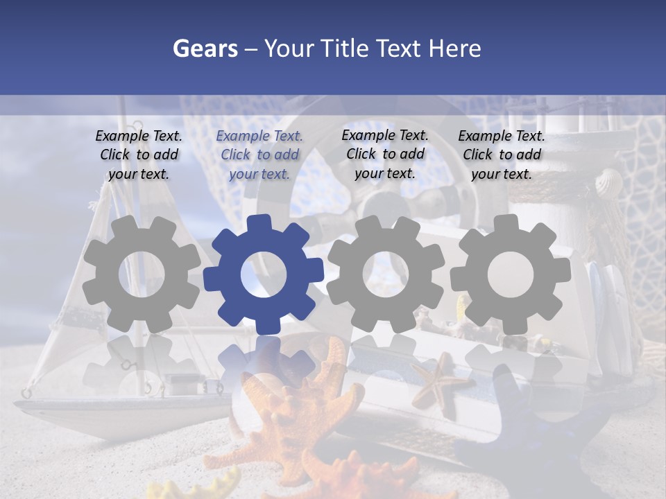 Scene Tranquil Surface PowerPoint Template