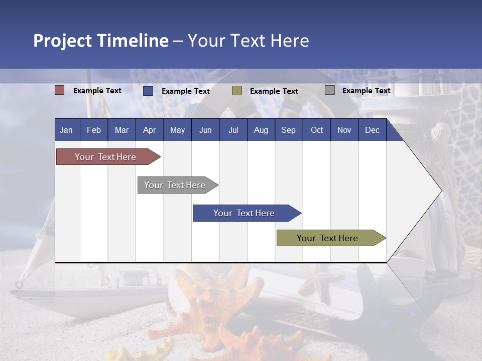 Scene Tranquil Surface PowerPoint Template