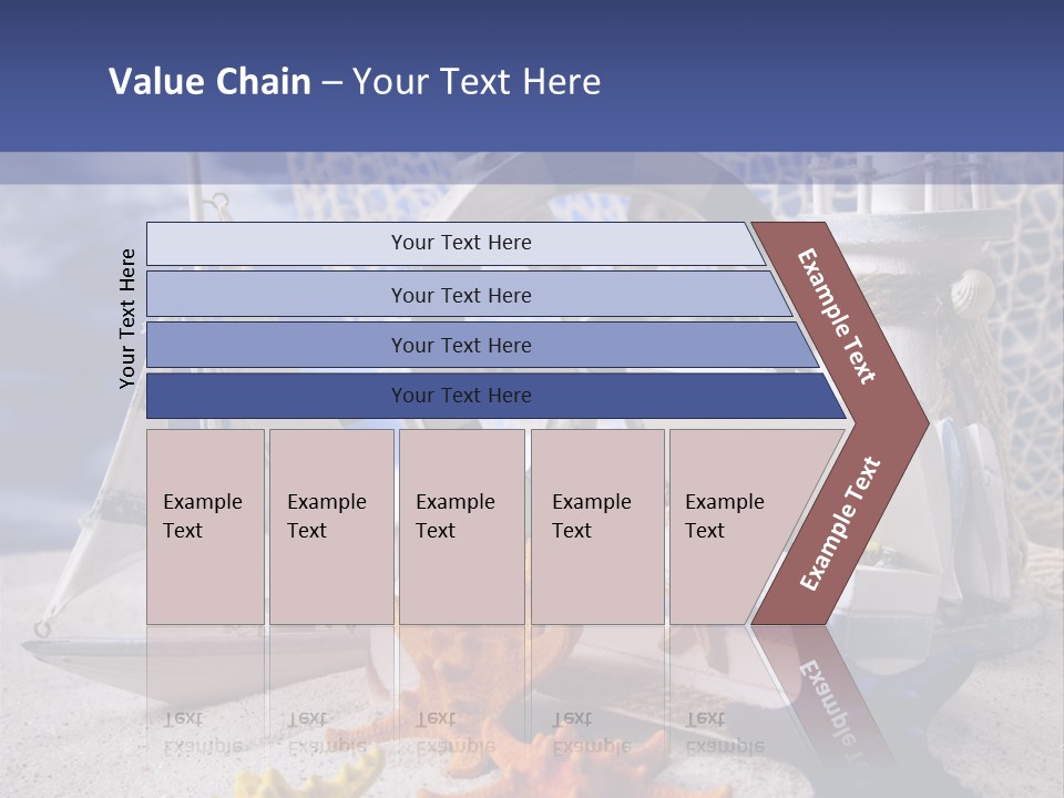 Scene Tranquil Surface PowerPoint Template
