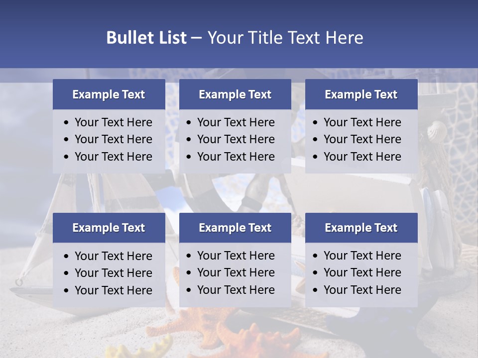 Scene Tranquil Surface PowerPoint Template
