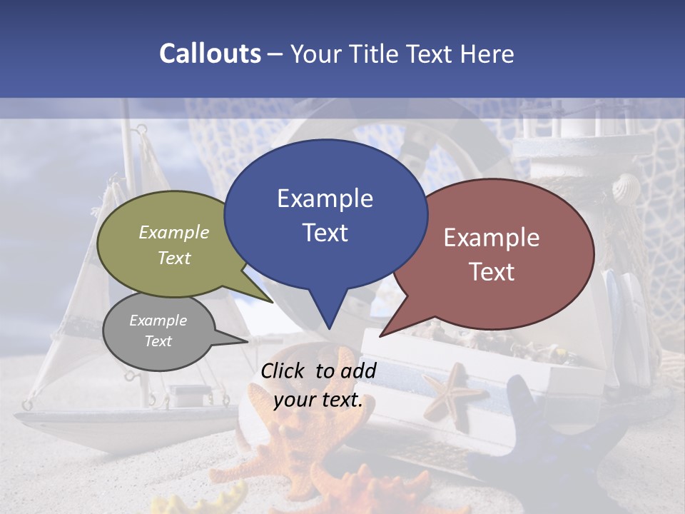 Scene Tranquil Surface PowerPoint Template