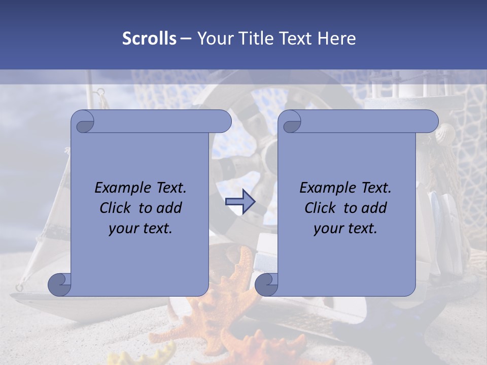 Scene Tranquil Surface PowerPoint Template
