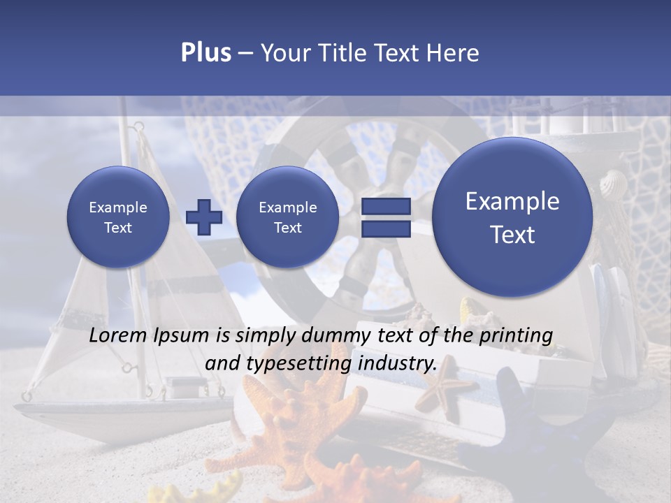 Scene Tranquil Surface PowerPoint Template
