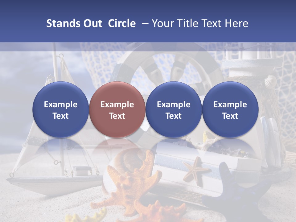 Scene Tranquil Surface PowerPoint Template