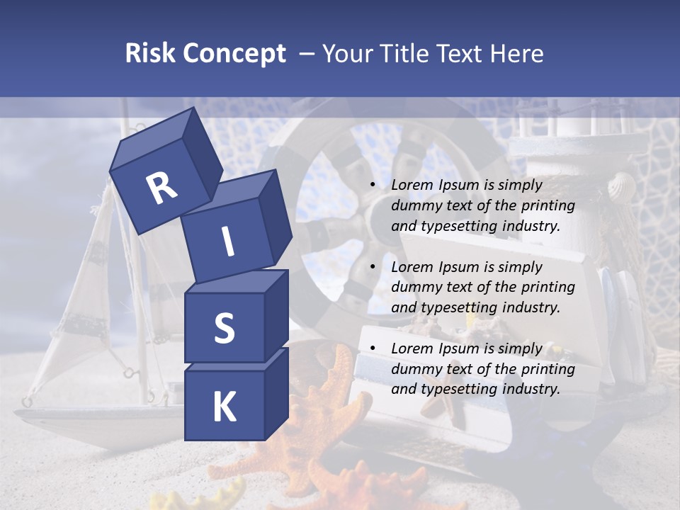 Scene Tranquil Surface PowerPoint Template