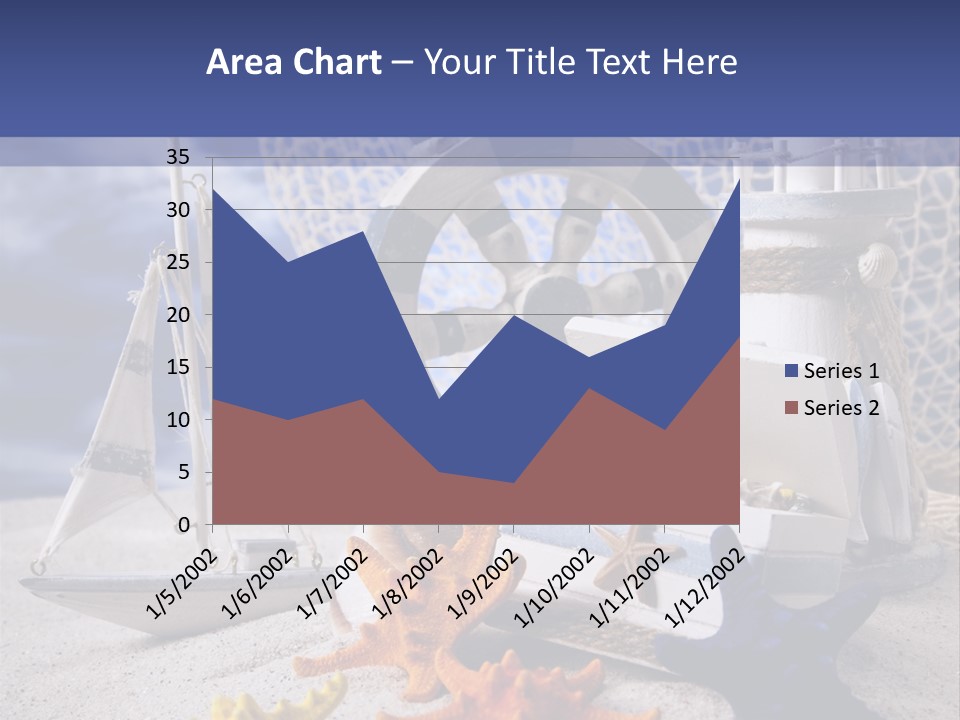 Scene Tranquil Surface PowerPoint Template