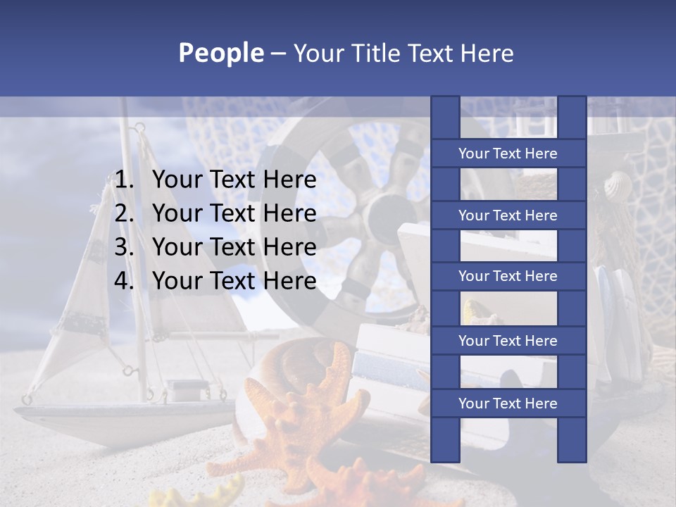 Scene Tranquil Surface PowerPoint Template
