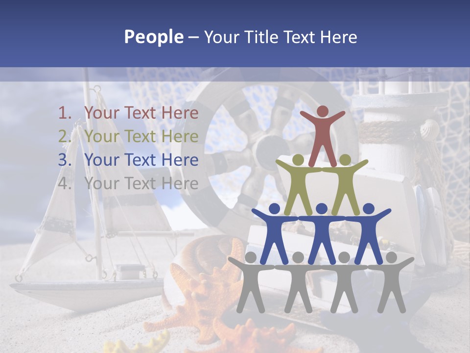 Scene Tranquil Surface PowerPoint Template