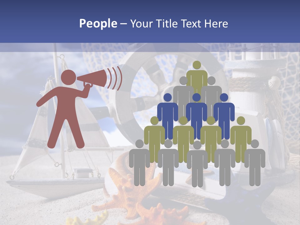 Scene Tranquil Surface PowerPoint Template