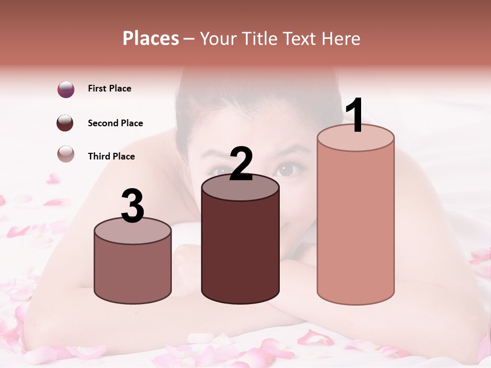 White Background Healthcare Aromatherapy PowerPoint Template