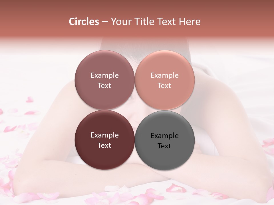 White Background Healthcare Aromatherapy PowerPoint Template