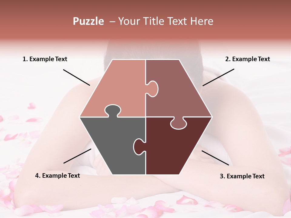 White Background Healthcare Aromatherapy PowerPoint Template