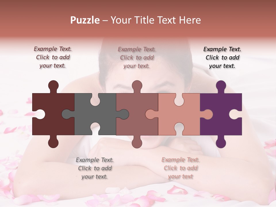 White Background Healthcare Aromatherapy PowerPoint Template