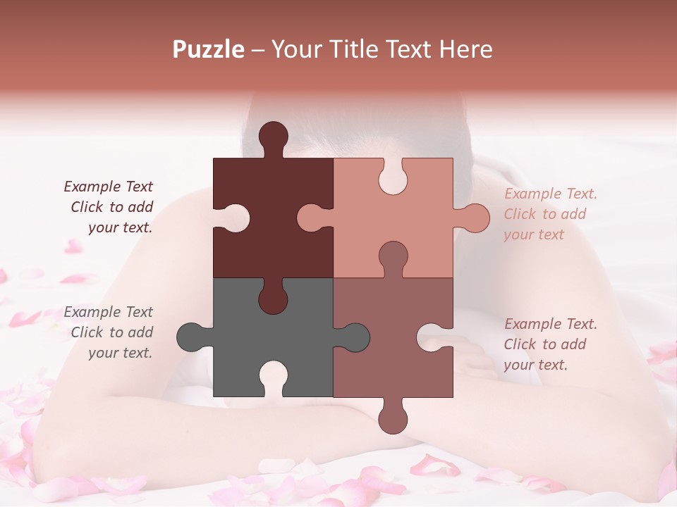 White Background Healthcare Aromatherapy PowerPoint Template