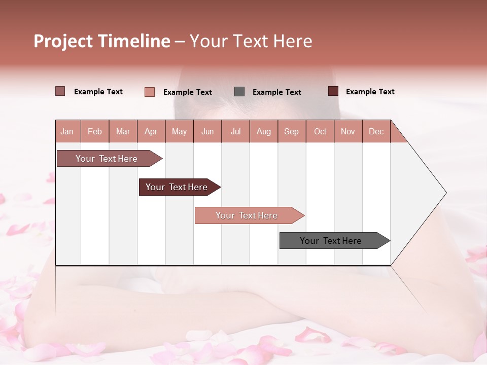 White Background Healthcare Aromatherapy PowerPoint Template