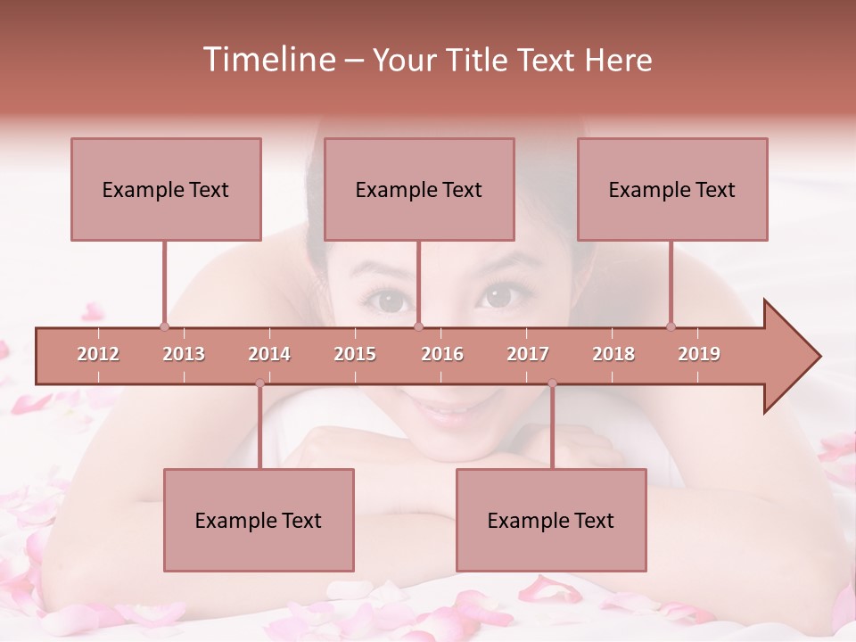 White Background Healthcare Aromatherapy PowerPoint Template