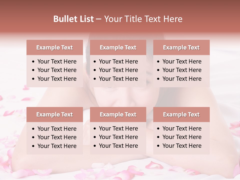 White Background Healthcare Aromatherapy PowerPoint Template