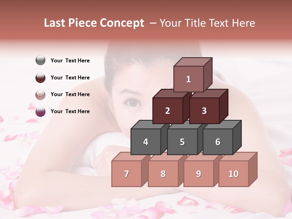 White Background Healthcare Aromatherapy PowerPoint Template