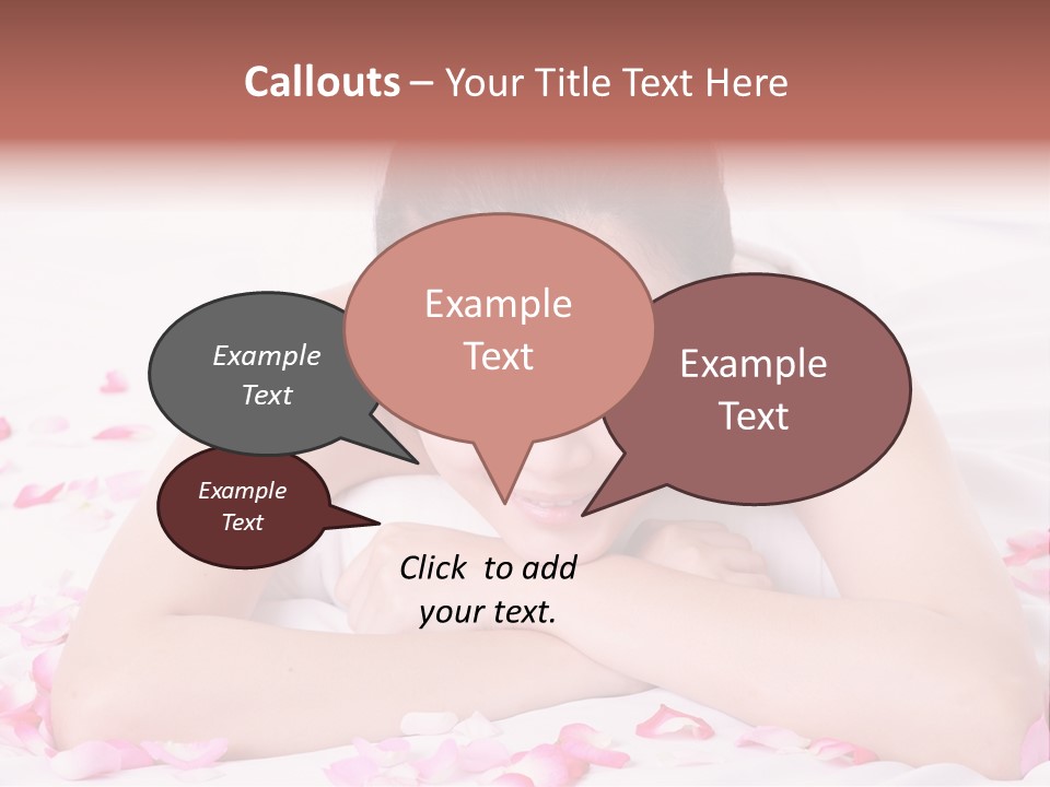 White Background Healthcare Aromatherapy PowerPoint Template