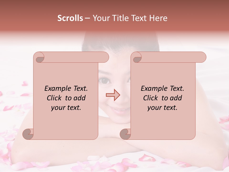 White Background Healthcare Aromatherapy PowerPoint Template