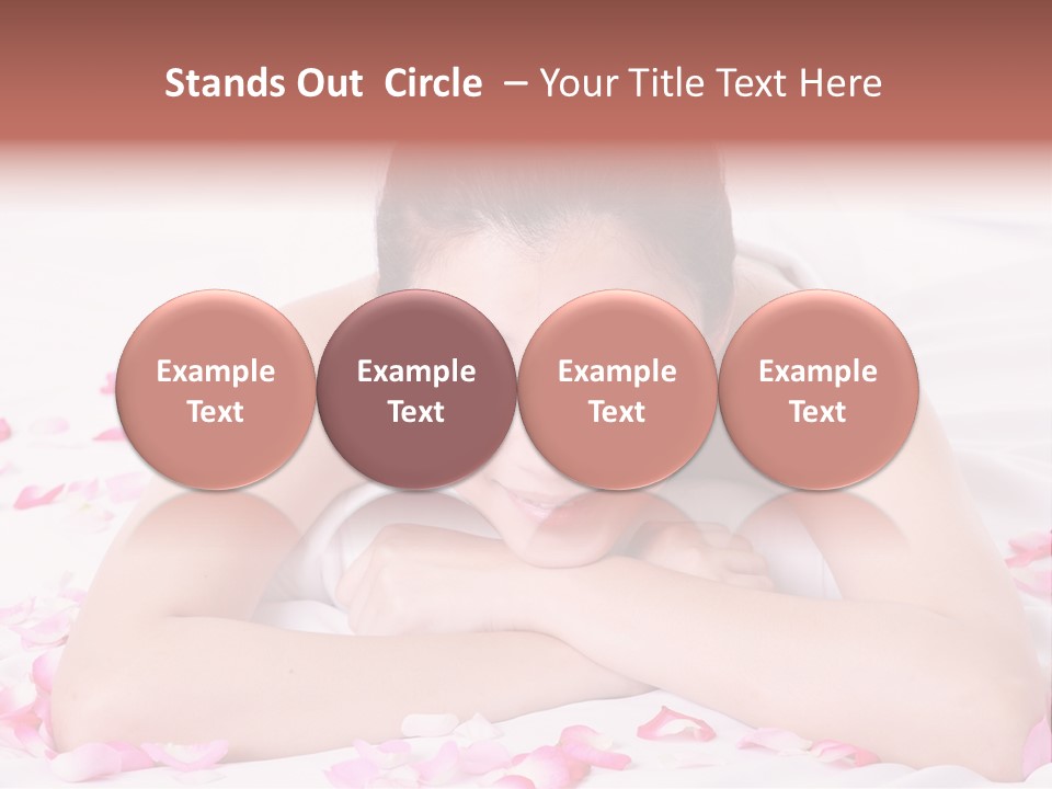 White Background Healthcare Aromatherapy PowerPoint Template