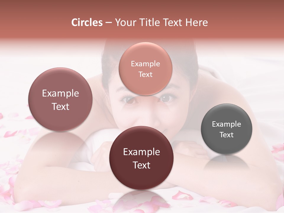 White Background Healthcare Aromatherapy PowerPoint Template