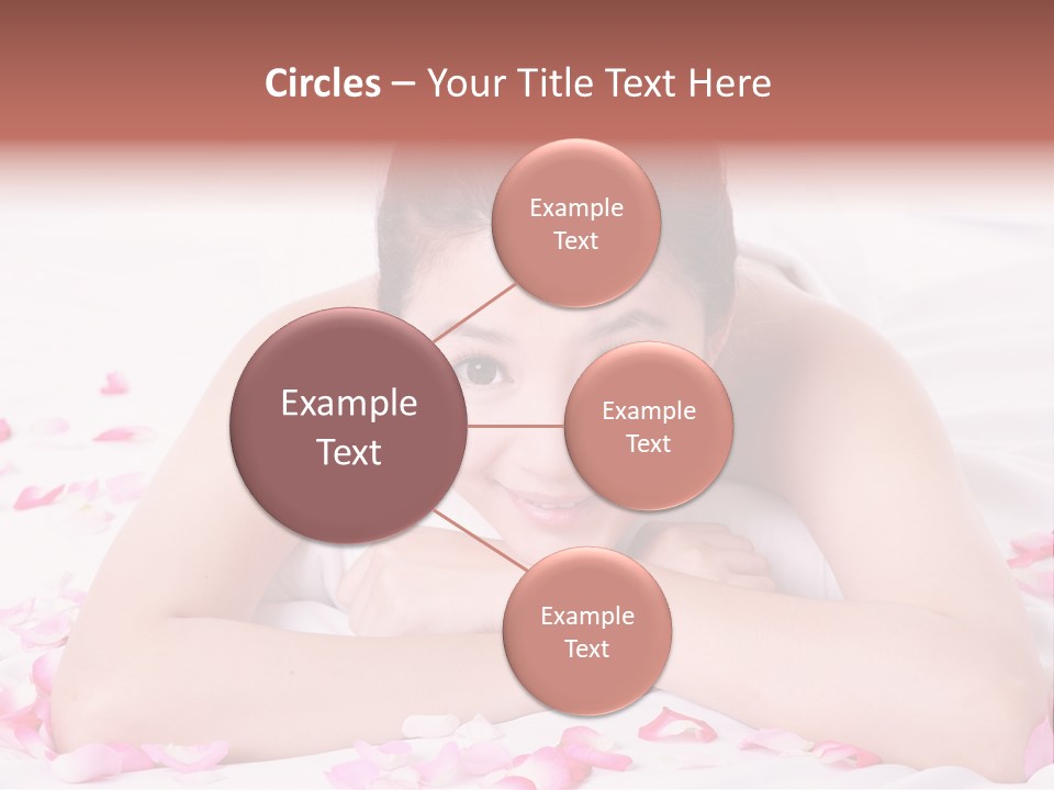 White Background Healthcare Aromatherapy PowerPoint Template