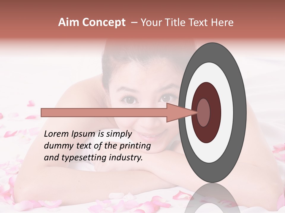 White Background Healthcare Aromatherapy PowerPoint Template