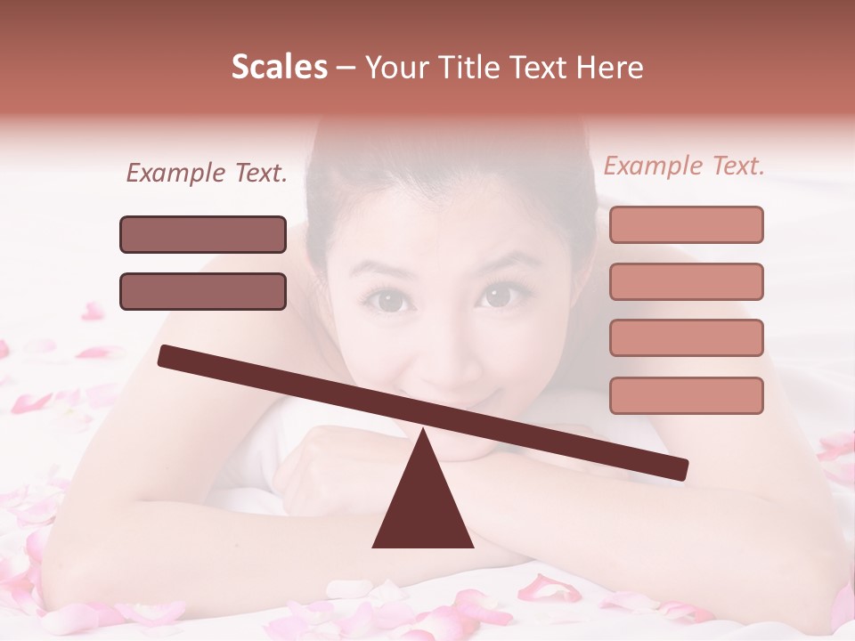 White Background Healthcare Aromatherapy PowerPoint Template