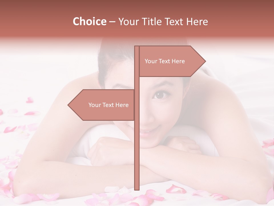 White Background Healthcare Aromatherapy PowerPoint Template